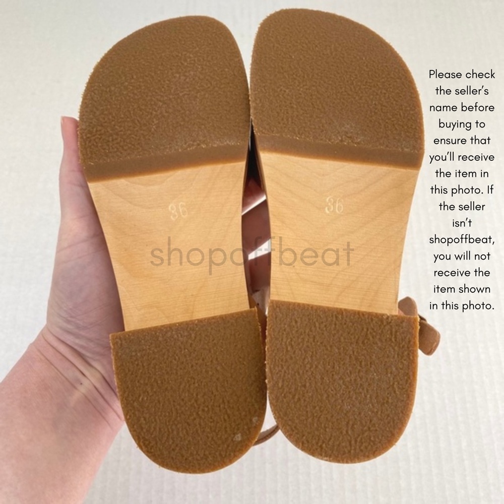 NEW Swedish Hasbeens New Covered Sandal Clog Nature 36 - Picture 4 of 15